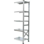 軽量 シンプル イタリア製 スチールラック 連結用 幅67.7×高さ184×奥行32cm 5段 MS6185d3s