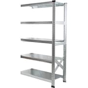 軽量 シンプル イタリア製 スチールラック 連結用 幅97.7×高さ157.6×奥行32cm 5段 MS9155d3s