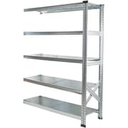軽量 シンプル イタリア製 スチールラック 連結用 幅112.7×高さ157.6×奥行32cm 5段 MS11155d3s