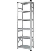 軽量 シンプル イタリア製 スチールラック 本体 幅67.7×高さ236.8×奥行40cm 6段 MS6236d4