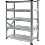 軽量 シンプル イタリア製 スチールラック 本体 幅97.7×高さ118×奥行40cm 5段 MS9125d4