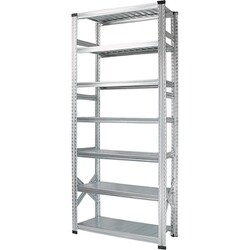 軽量 シンプル イタリア製 スチールラック 本体 幅97.7×高さ236.8×奥行40cm 7段 MS9237d4