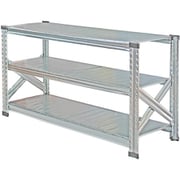 MS1163d4 [軽量 シンプル イタリア製 スチールラック 本体 幅112.7×高さ65.3×奥行40cm 3段]
