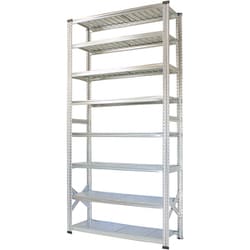 軽量 シンプル イタリア製 スチールラック 本体 幅112.7×高さ250×奥行40cm 8段 MS11258d4