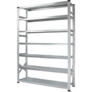 軽量 シンプル イタリア製 スチールラック 本体 幅142.7×高さ197.2×奥行40cm 7段 MS14197d4