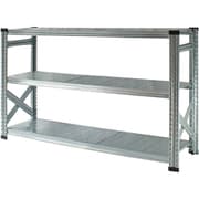 MS15103d4 [軽量 シンプル イタリア製 スチールラック 本体 幅157.7×高さ104.8×奥行40cm 3段]