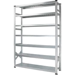 軽量 シンプル イタリア製 スチールラック 本体 幅157.7×高さ236.8×奥行40cm 7段 MS15237d4