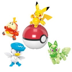 HPX92 メガブロック メガ ポケモン パルデア地方のポケモンたち [ブロック玩具]