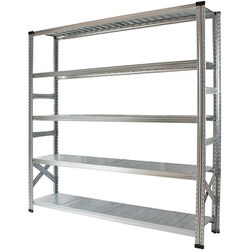 軽量 シンプル イタリア製 スチールラック 本体 幅172.7×高さ184×奥行40cm 5段 MS17185d4