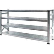 軽量 シンプル イタリア製 スチールラック 本体 幅187.7×高さ104.8×奥行40cm 4段 MS18104d4
