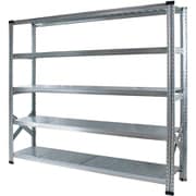 軽量 シンプル イタリア製 スチールラック 本体 幅187.7×高さ157.6×奥行40cm 5段 MS18155d4