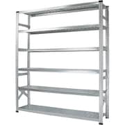 軽量 シンプル イタリア製 スチールラック 本体 幅187.7×高さ236.8×奥行40cm 6段 MS18236d4