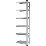 軽量 シンプル イタリア製 スチールラック 連結用 幅67.7×高さ210.4×奥行40cm 6段 MS6216d4s