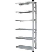 軽量 シンプル イタリア製 スチールラック 連結用 幅97.7×高さ210.4×奥行40cm 6段 MS9216d4s