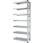 軽量 シンプル イタリア製 スチールラック 連結用 幅97.7×高さ210.4×奥行40cm 7段 MS9217d4s