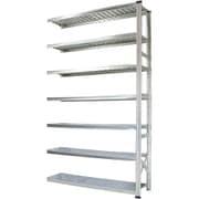 軽量 シンプル イタリア製 スチールラック 連結用 幅142.7×高さ250×奥行40cm 7段 MS14257d4s