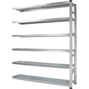 軽量 シンプル イタリア製 スチールラック 連結用 幅172.7×高さ210.4×奥行40cm 6段 MS17216d4s
