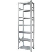 軽量 シンプル イタリア製 スチールラック 本体 幅67.7×高さ197.2×奥行45cm 7段 MS6197d45