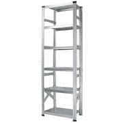 軽量 シンプル イタリア製 スチールラック 本体 幅67.7×高さ236.8×奥行45cm 6段 MS6236d45