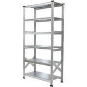 軽量 シンプル イタリア製 スチールラック 本体 幅97.7×高さ184×奥行45cm 6段 MS9186d45