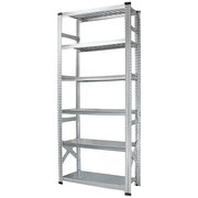 軽量 シンプル イタリア製 スチールラック 本体 幅97.7×高さ236.8×奥行45cm 6段 MS9236d45