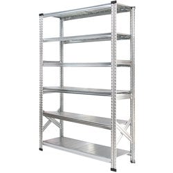 軽量 シンプル イタリア製 スチールラック 本体 幅112.7×高さ184×奥行45cm 6段 MS11186d45