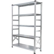 軽量 シンプル イタリア製 スチールラック 本体 幅127.7×高さ184×奥行45cm 5段 MS12185d45