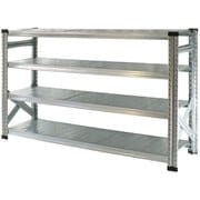軽量 シンプル イタリア製 スチールラック 本体 幅142.7×高さ91.7×奥行45cm 4段 MS1494d45