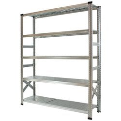 軽量 シンプル イタリア製 スチールラック 本体 幅142.7×高さ184×奥行45cm 5段 MS14185d45