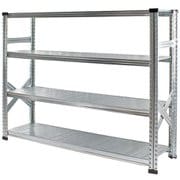軽量 シンプル イタリア製 スチールラック 本体 幅157.7×高さ118×奥行45cm 4段 MS15124d45