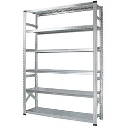 軽量 シンプル イタリア製 スチールラック 本体 幅157.7×高さ197.2×奥行45cm 6段 MS15196d45
