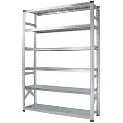 軽量 シンプル イタリア製 スチールラック 本体 幅157.7×高さ210.4×奥行45cm 6段 MS15216d45