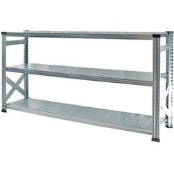 軽量 シンプル イタリア製 スチールラック 本体 幅187.7×高さ104.8×奥行45cm 3段 MS18103d45