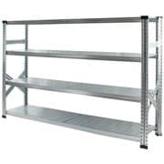軽量 シンプル イタリア製 スチールラック 本体 幅187.7×高さ118×奥行45cm 4段 MS18124d45
