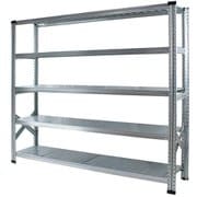 軽量 シンプル イタリア製 スチールラック 本体 幅187.7×高さ157.6×奥行45cm 5段 MS18155d45