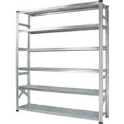 軽量 シンプル イタリア製 スチールラック 本体 幅187.7×高さ236.8×奥行45cm 6段 MS18236d45