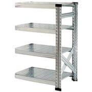 軽量 シンプル イタリア製 スチールラック 連結用 幅67.7×高さ91.7×奥行45cm 4段 MS694d45s