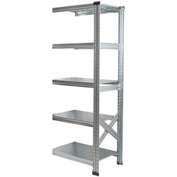 軽量 シンプル イタリア製 スチールラック 連結用 幅67.7×高さ157.6×奥行45cm 5段 MS6155d45s