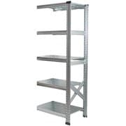 軽量 シンプル イタリア製 スチールラック 連結用 幅67.7×高さ157.6×奥行45cm 5段 MS6155d45s
