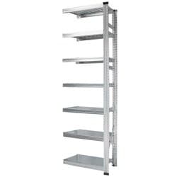 軽量 シンプル イタリア製 スチールラック 連結用 幅67.7×高さ197.2×奥行45cm 7段 MS6197d45s