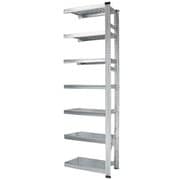 軽量 シンプル イタリア製 スチールラック 連結用 幅67.7×高さ210.4×奥行45cm 7段 MS6217d45s