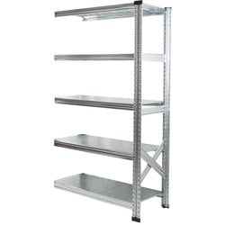 軽量 シンプル イタリア製 スチールラック 連結用 幅97.7×高さ157.6×奥行45cm 5段 MS9155d45s