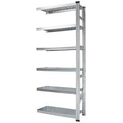 軽量 シンプル イタリア製 スチールラック 連結用 幅97.7×高さ197.2×奥行45cm 6段 MS9196d45s