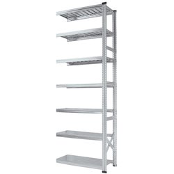 軽量 シンプル イタリア製 スチールラック 連結用 幅97.7×高さ250×奥行45cm 7段 MS9257d45s