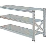 軽量 シンプル イタリア製 スチールラック 連結用 幅112.7×高さ65.3×奥行45cm 3段 MS1163d45s