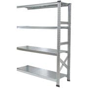軽量 シンプル イタリア製 スチールラック 連結用 幅112.7×高さ157.6×奥行45cm 4段 MS11154d45s