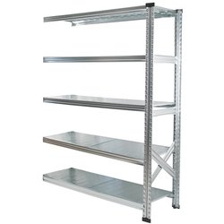 軽量 シンプル イタリア製 スチールラック 連結用 幅112.7×高さ157.6×奥行45cm 5段 MS11155d45s