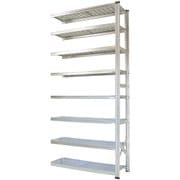 軽量 シンプル イタリア製 スチールラック 連結用 幅112.7×高さ250×奥行45cm 8段 MS11258d45s