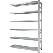 軽量 シンプル イタリア製 スチールラック 連結用 幅142.7×高さ197.2×奥行45cm 6段 MS14196d45s