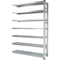 軽量 シンプル イタリア製 スチールラック 連結用 幅142.7×高さ197.2×奥行45cm 7段 MS14197d45s